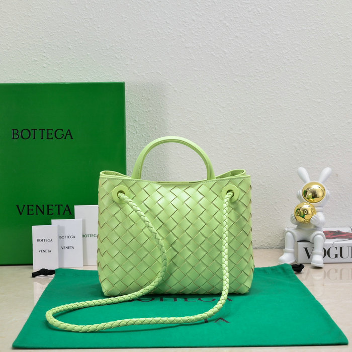 Bottega Veneta Small Andiamo Tote Bag Green B74356