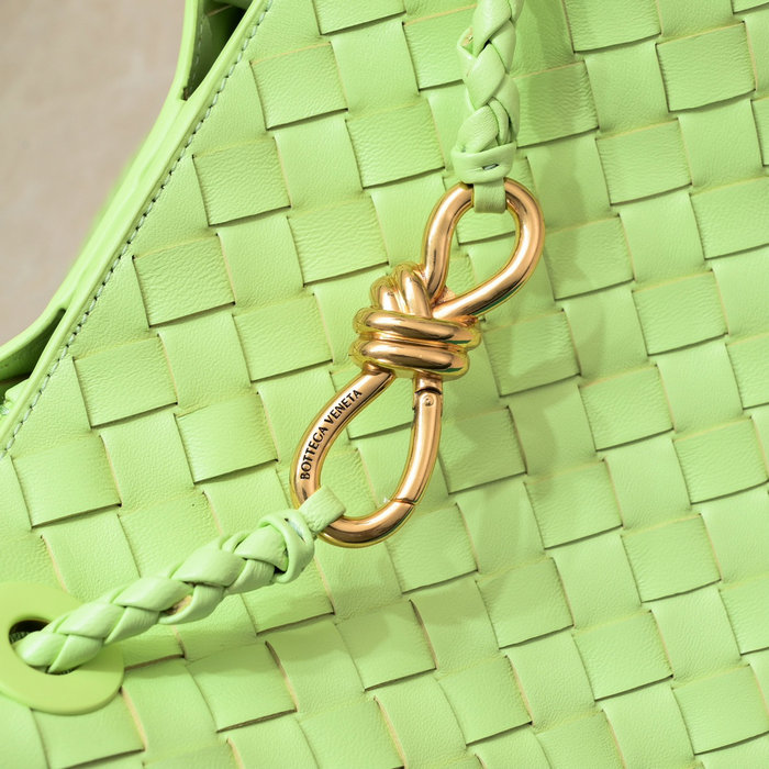 Bottega Veneta Small Andiamo Tote Bag Green B74356