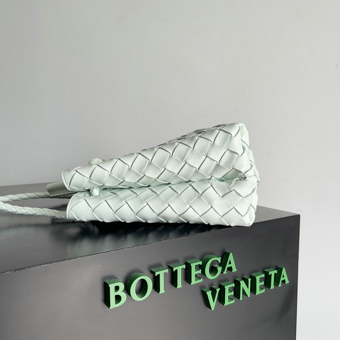 Bottega Veneta Small Andiamo Tote Bag Light Blue B74356