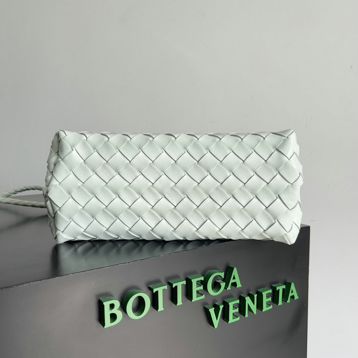 Bottega Veneta Small Andiamo Tote Bag Light Blue B74356