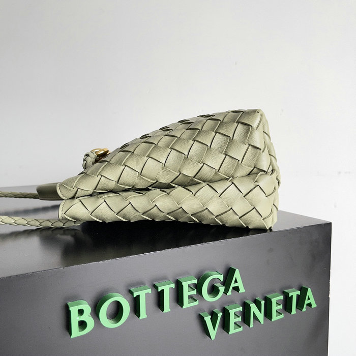 Bottega Veneta Small Andiamo Tote Bag Travertine B74356