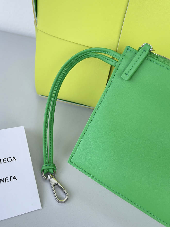 Bottega Veneta Small Arco Tote Bag Green B652867