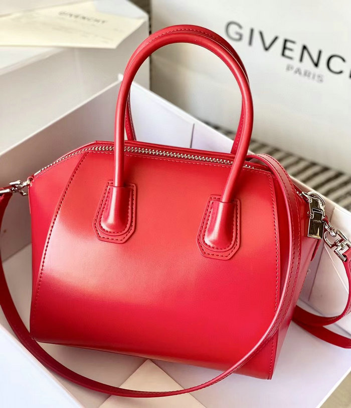 Givenchy Antigona small leather bag Red G9981