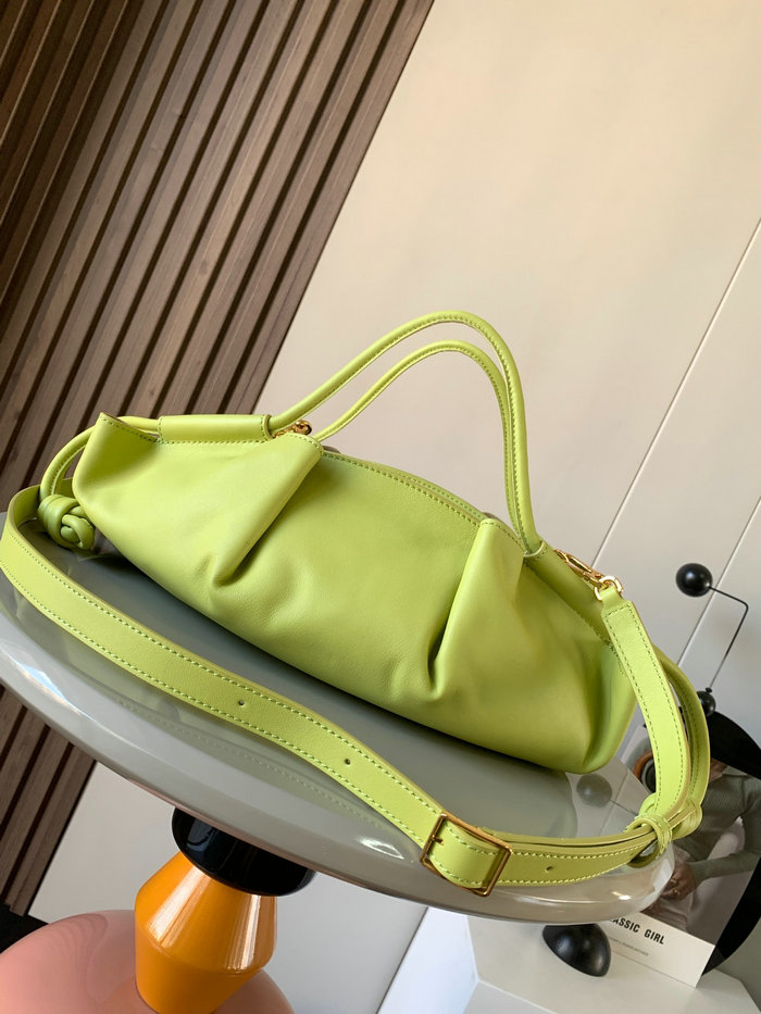 LOEWE Paseo Small Leather Tote Bag Green LT9022