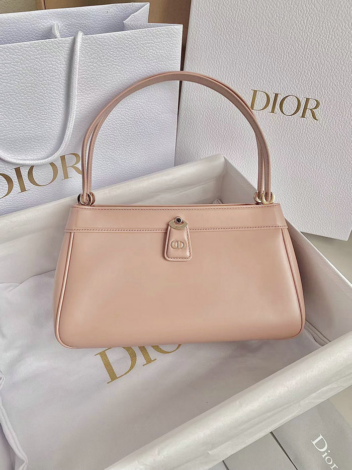 Medium Dior Leather Key Bag Pink DM6098