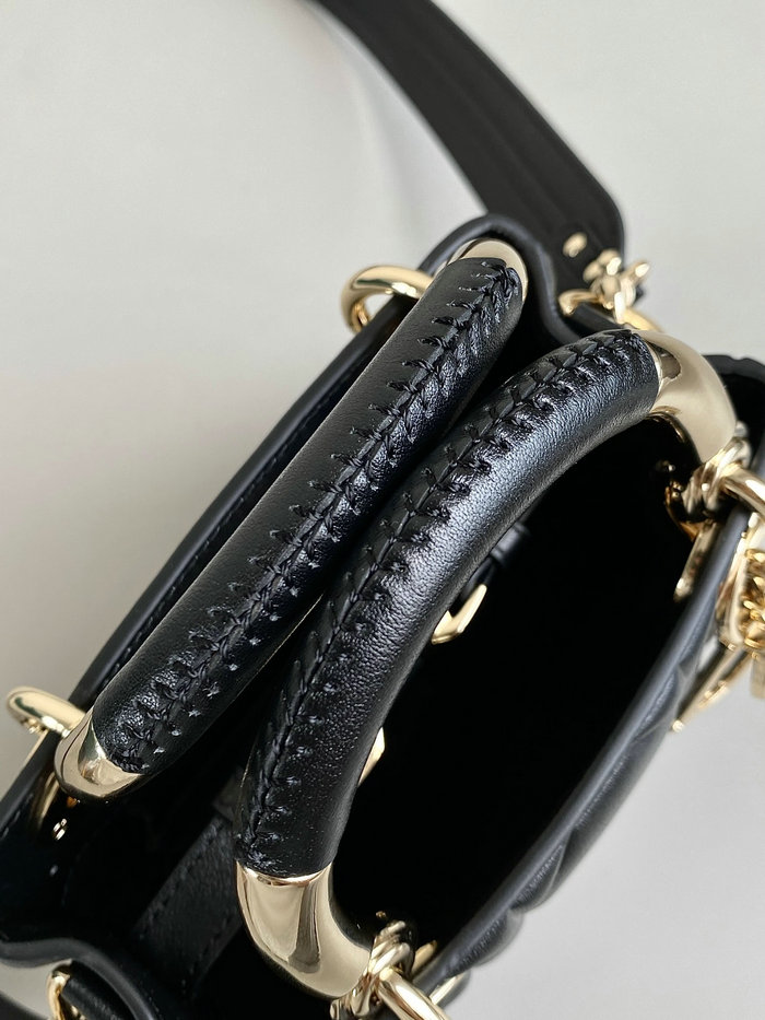 Mini Dior Lady Handbag Black DM7501