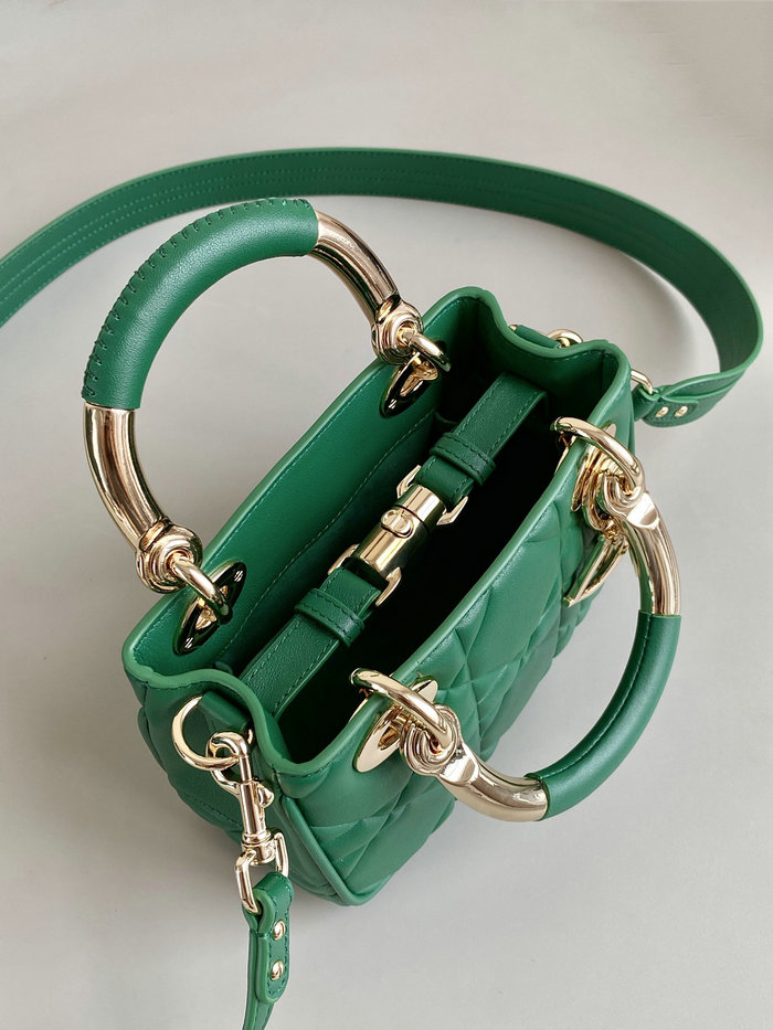 Mini Dior Lady Handbag Green DM7501