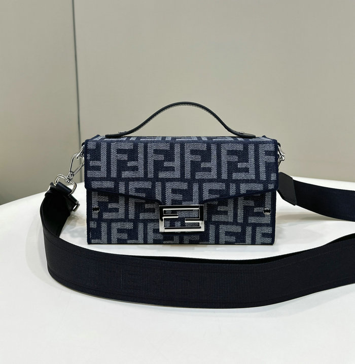 Fendi Baguette Soft Trunk Blue F80102