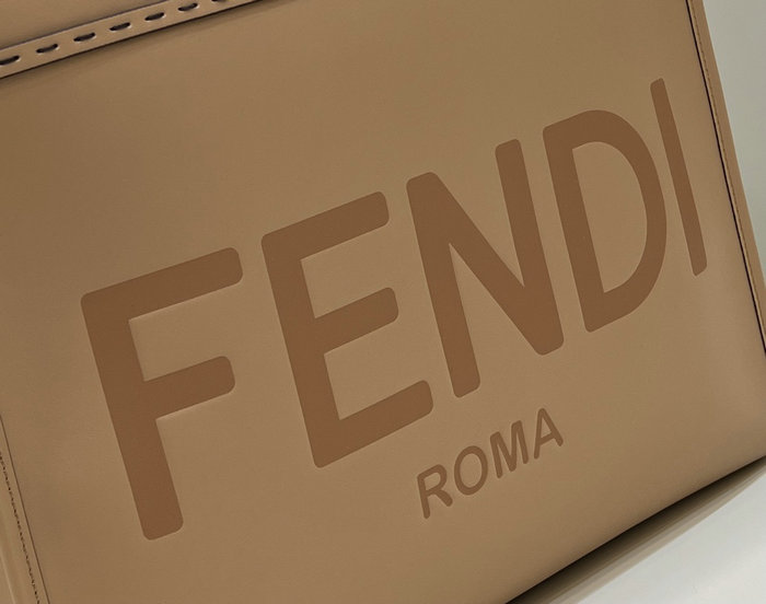 Fendi Medium Sunshine Tote Nude F8266