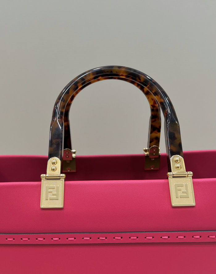 Fendi Medium Sunshine Tote Rose F8266