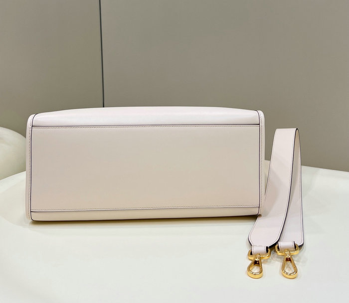 Fendi Medium Sunshine Tote White F8266