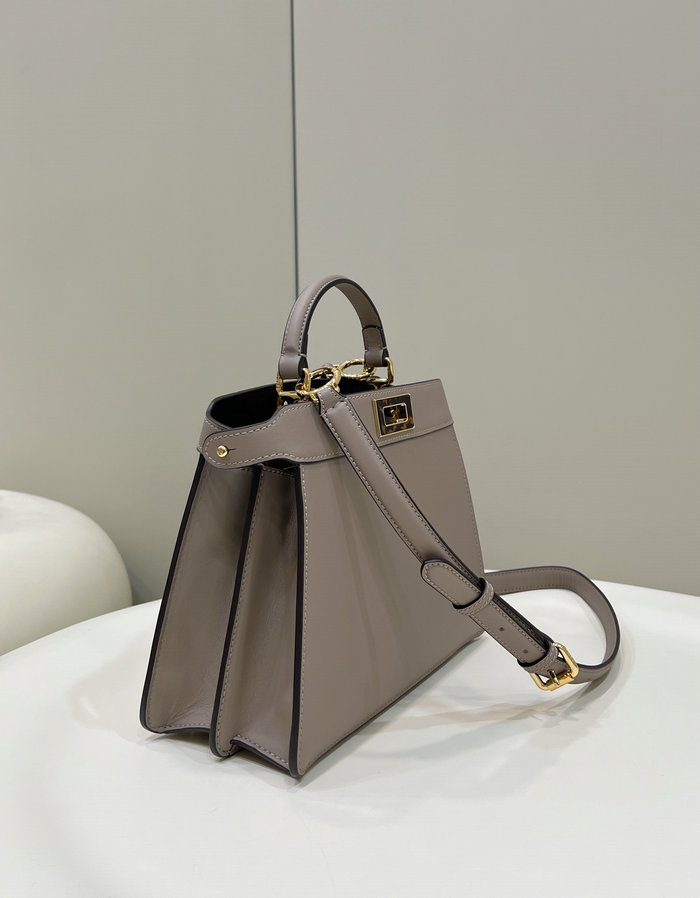 Fendi Peekaboo ISeeU Small Bag Grey F80011A