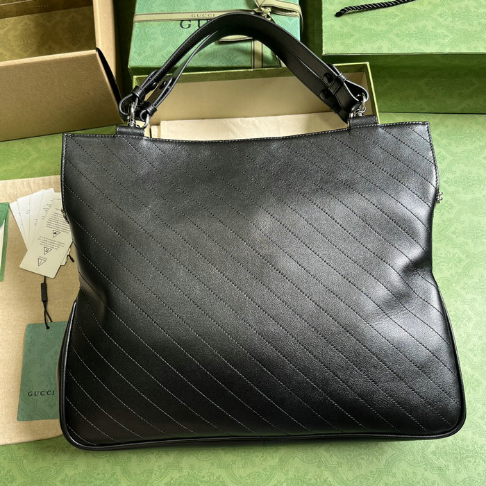 Gucci Blondie Medium Tote Bag Black 751516