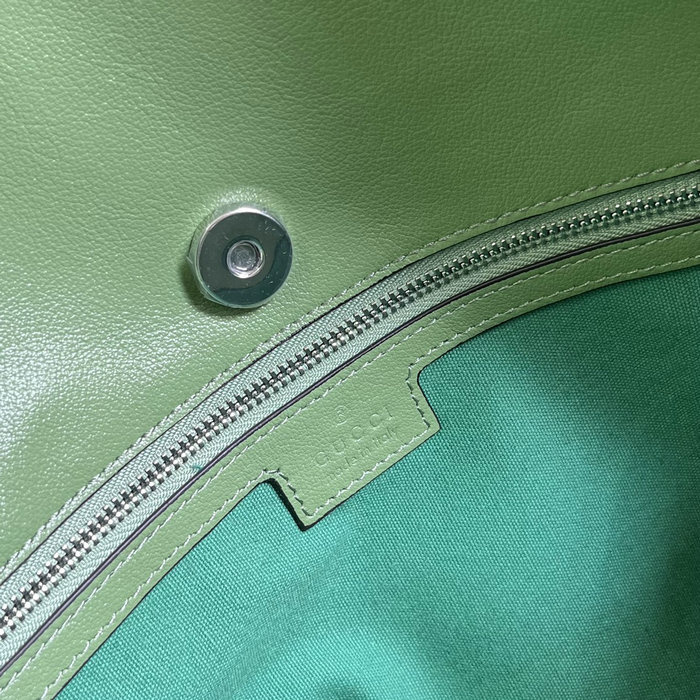 Gucci Blondie Medium Tote Bag Green 751516