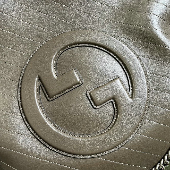 Gucci Blondie Medium Tote Bag Grey 751516