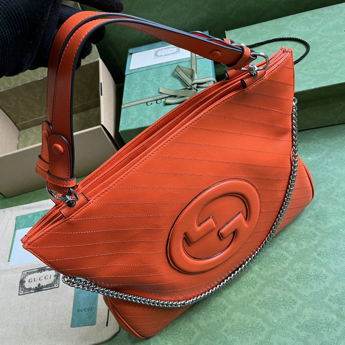 Gucci Blondie Medium Tote Bag Orange 751516