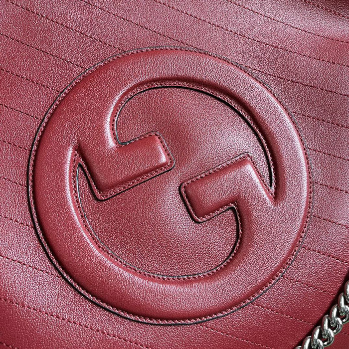 Gucci Blondie Medium Tote Bag Red 751516