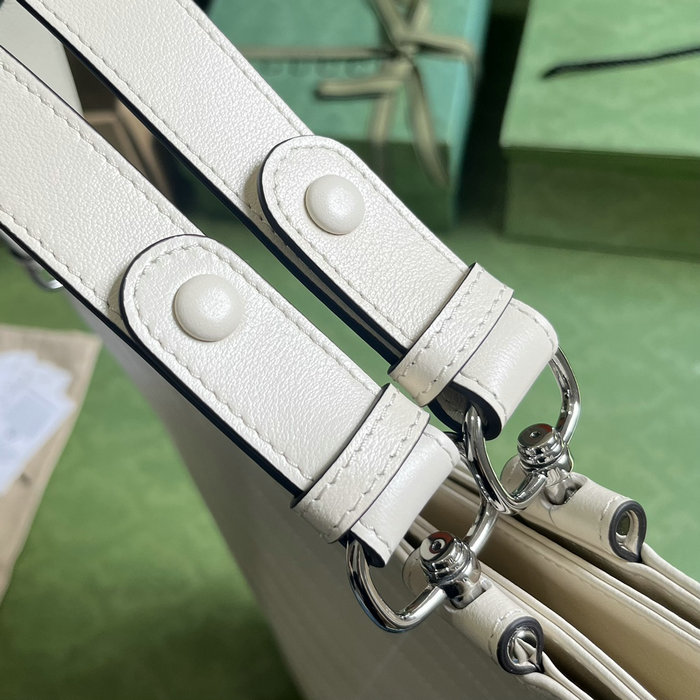 Gucci Blondie Medium Tote Bag White 751516