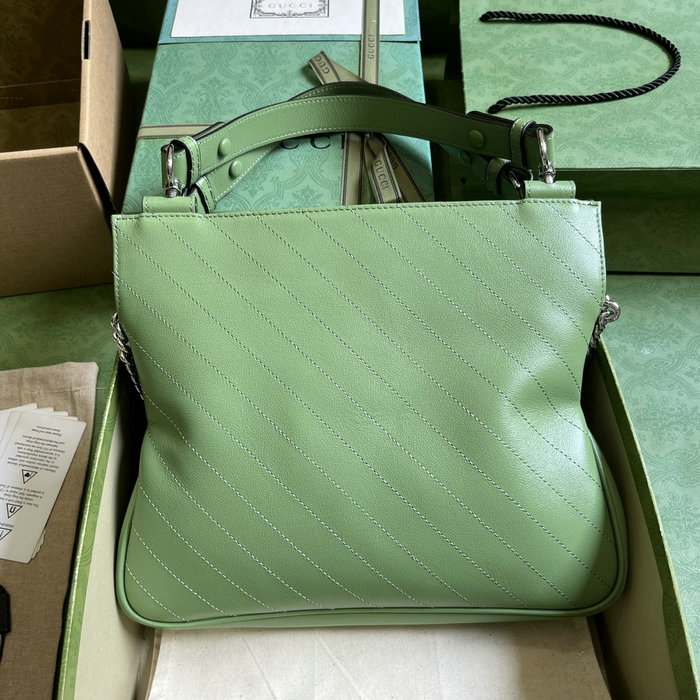 Gucci Blondie Small Tote Bag Green 751518