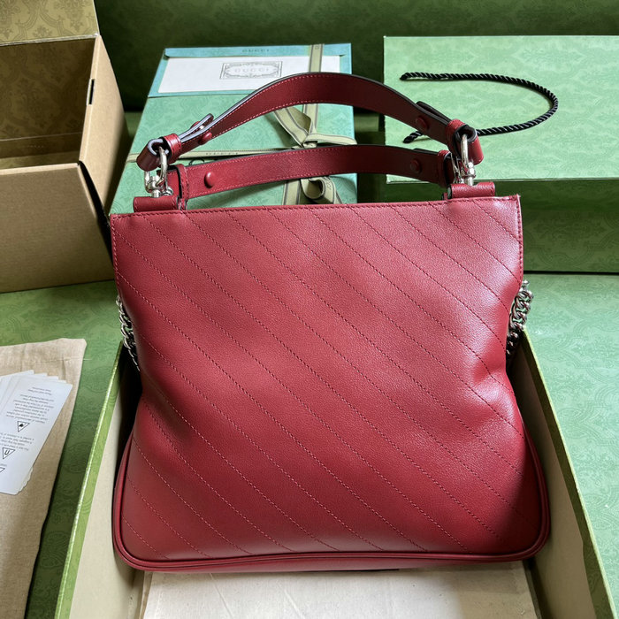 Gucci Blondie Small Tote Bag Red 751518