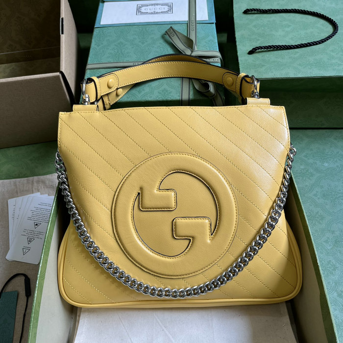 Gucci Blondie Small Tote Bag Yellow 751518