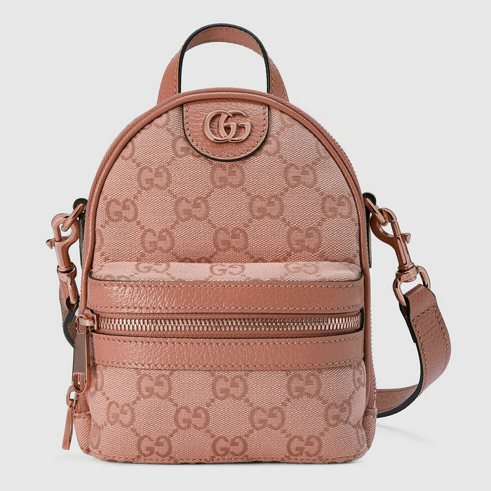 Gucci Ophidia Mini GG Shoulder Bag Pink 739701