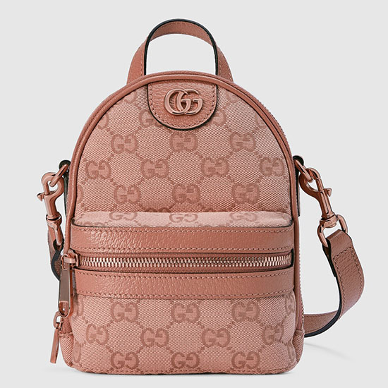 Gucci Ophidia Mini GG Shoulder Bag Pink 739701