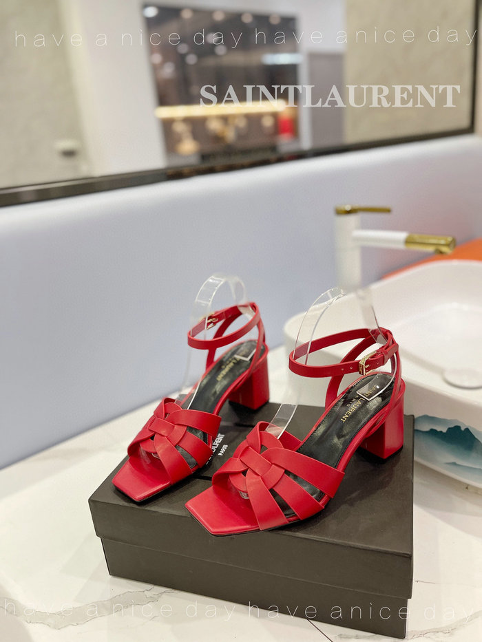 Saint Laurent Mid-Heel Sandals SDY072609