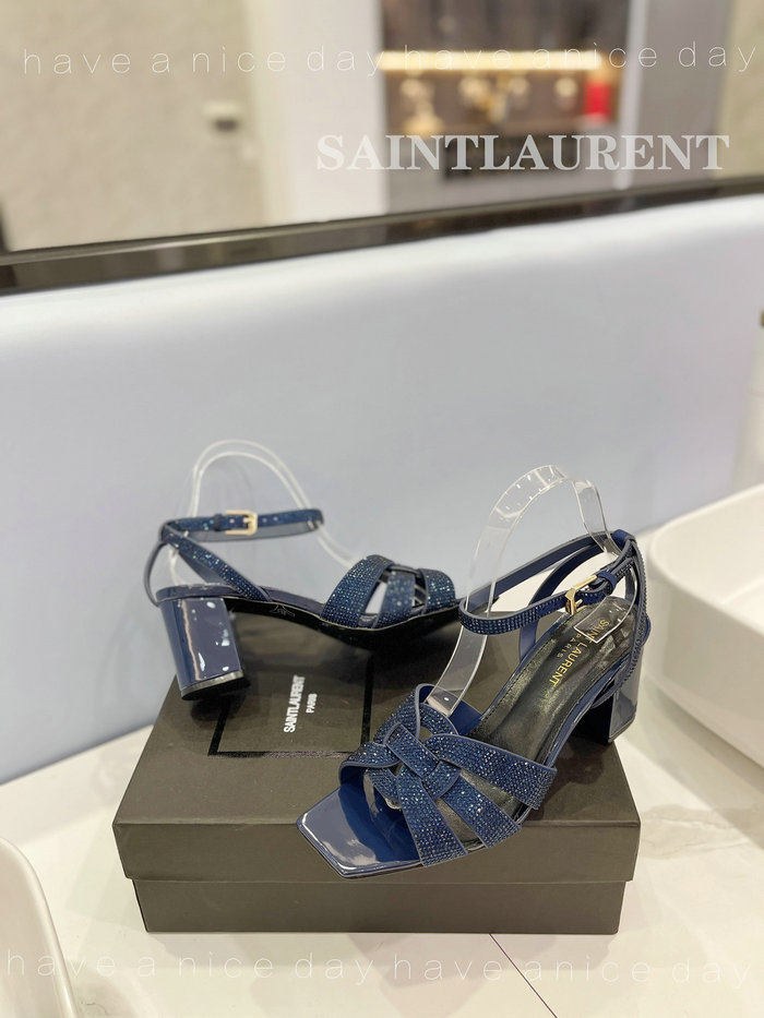 Saint Laurent Mid-Heel Sandals SDY072611