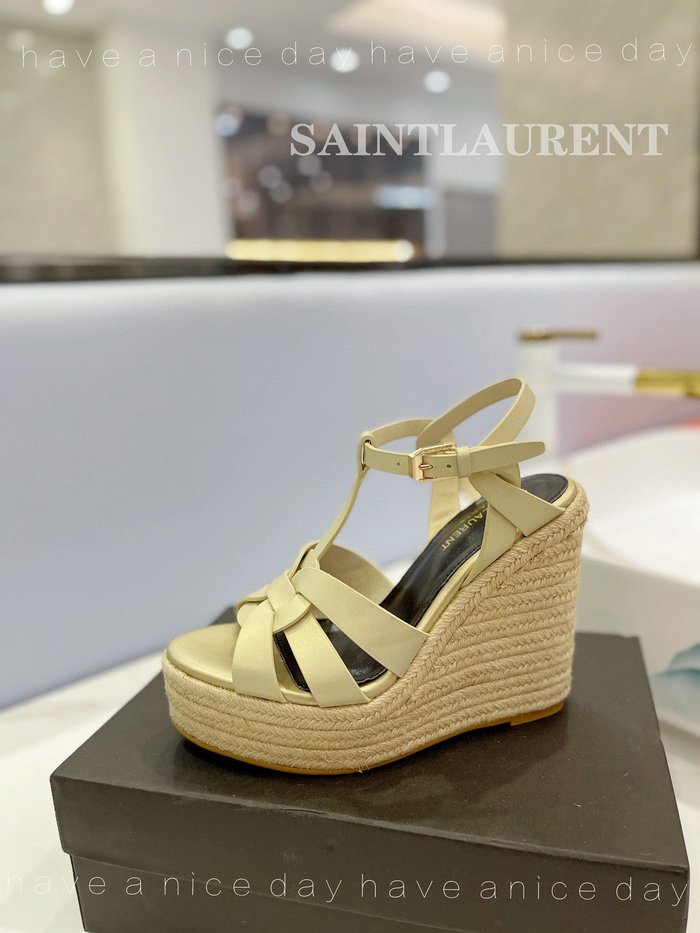 Saint Laurent Wedge Sandals SDY072614