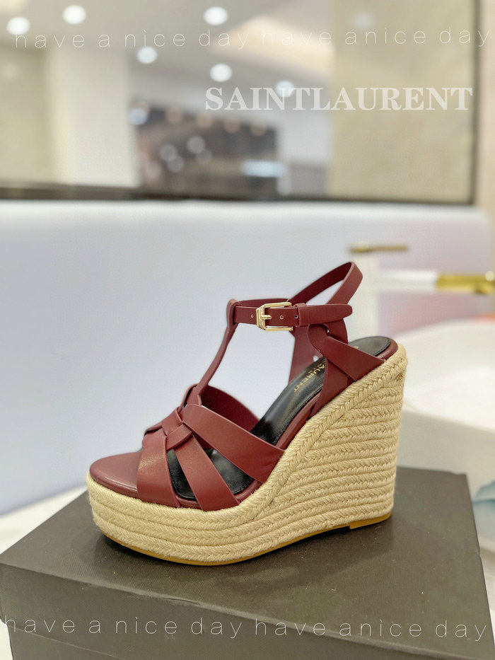 Saint Laurent Wedge Sandals SDY072614