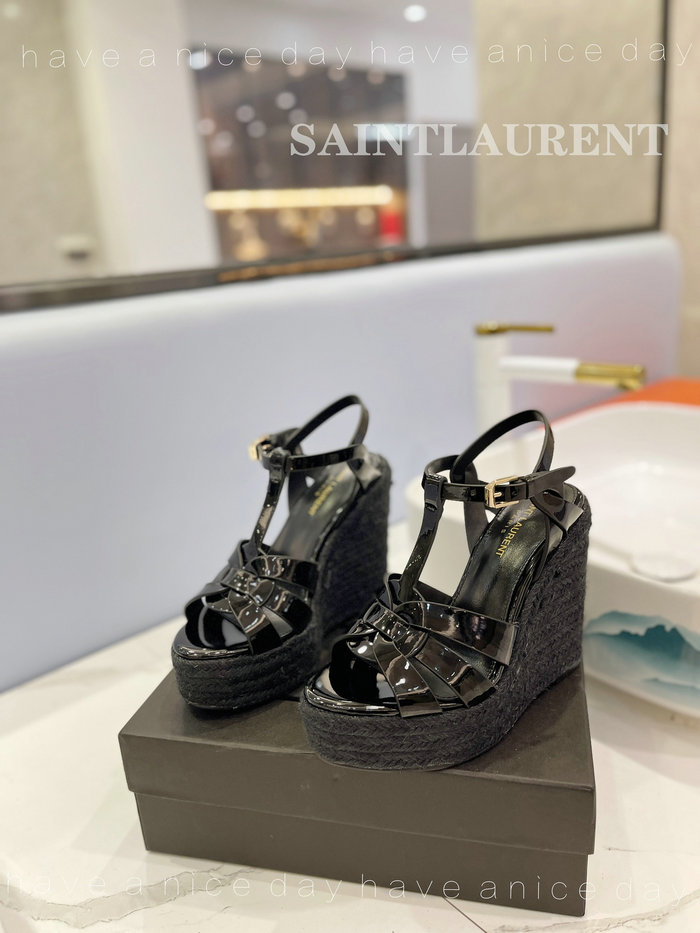 Saint Laurent Wedge Sandals SDY072615