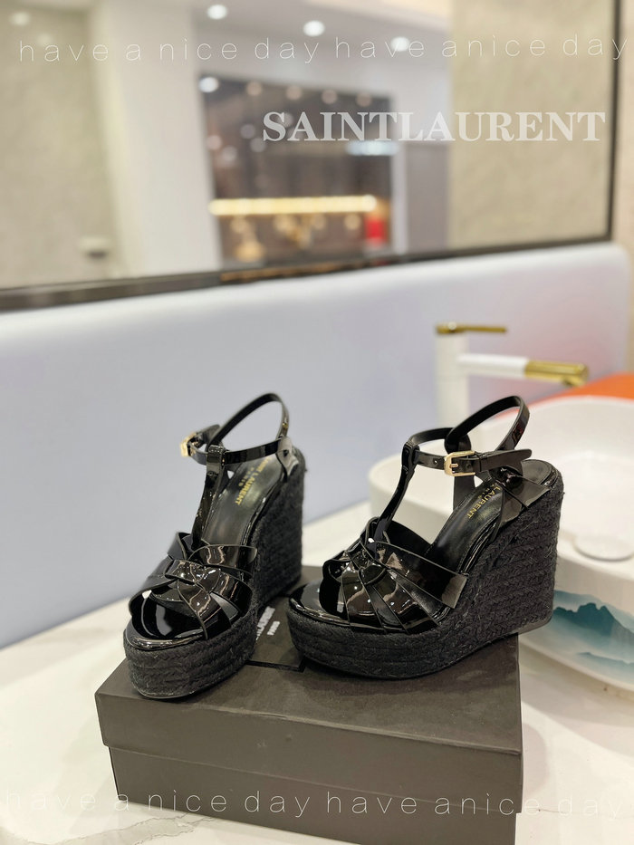 Saint Laurent Wedge Sandals SDY072615