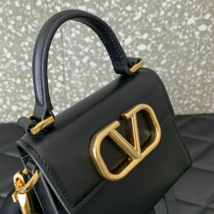 Valentino Garavani Micro VSling Handbag Black V412