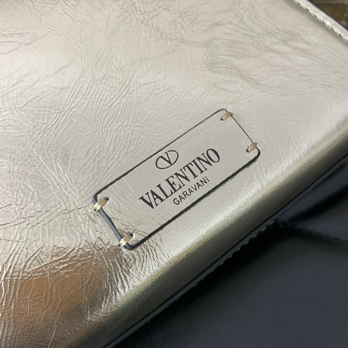 Valentino Garavani Micro VSling Handbag Gold V412