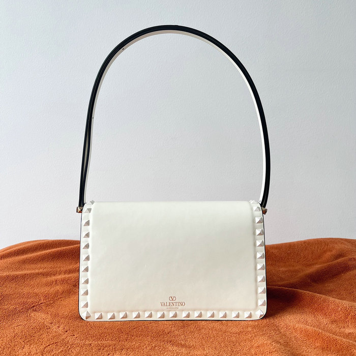 Valentino Garavani Rockstud23 Shoulder Bag White V0311