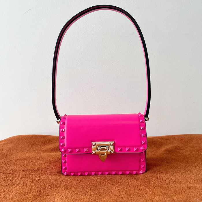 Valentino Garavani Small Rockstud23 Shoulder Bag Pink V0312