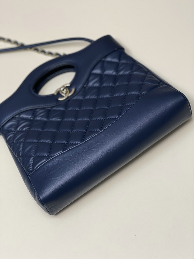 Chanel 31 Mini Shopping Bag Blue AS4133