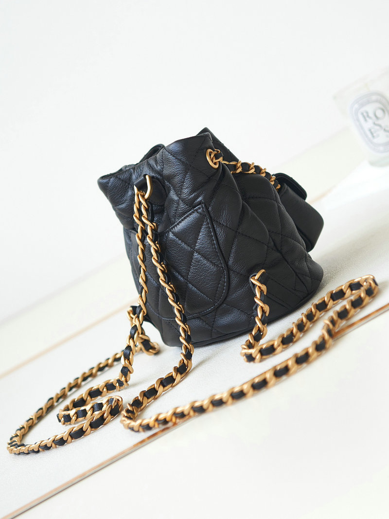 Chanel Calfskin Small Backpack Black AS3947