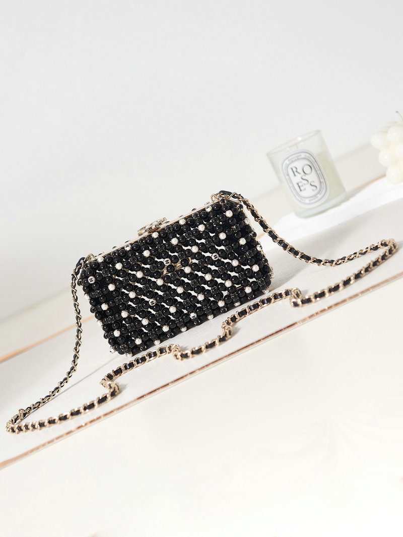 Chanel Evening Bag Black AS3771