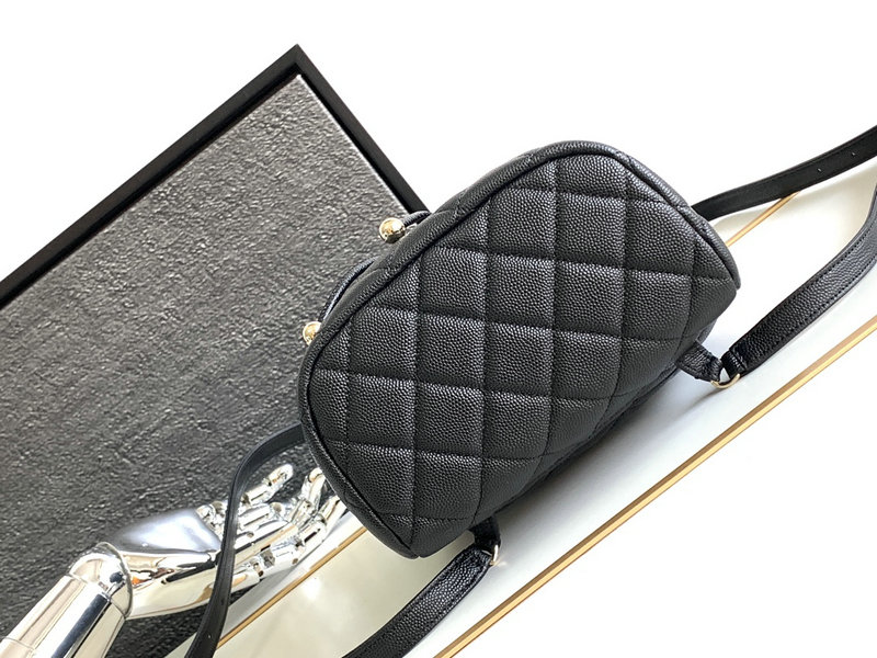 Chanel Mini Urban Spirit Backpack Black AS2316