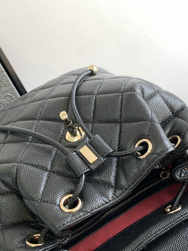 Chanel Mini Urban Spirit Backpack Black AS2316