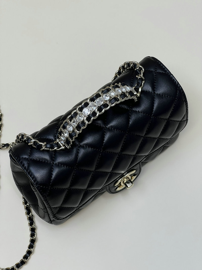 Chanel Small Top Handle Bag with Chain AS4233