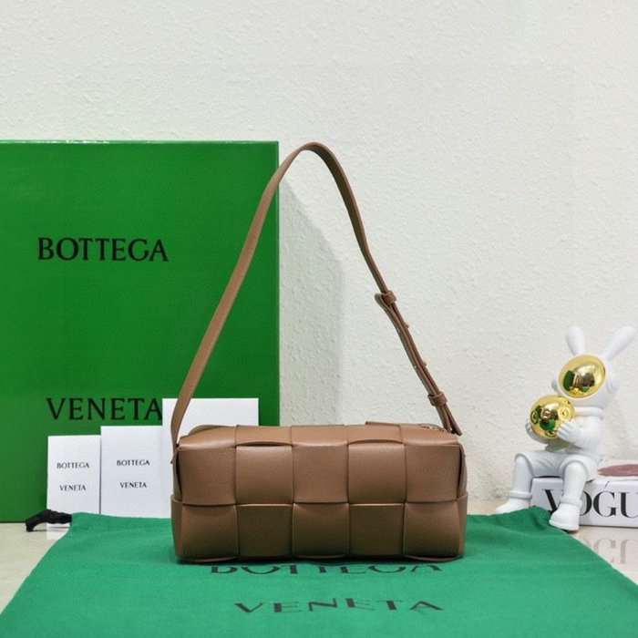 Bottega Veneta Small Brick Cassette Brown 729166