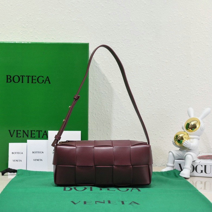 Bottega Veneta Small Brick Cassette Burgundy 729166