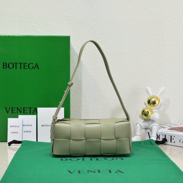 Bottega Veneta Small Brick Cassette Travertine 729166