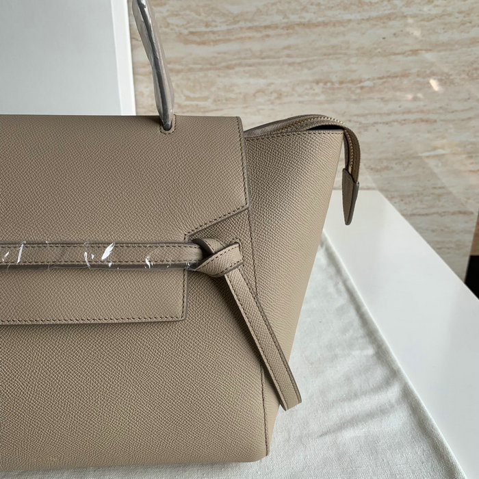 Celine Grained Calfskin Belt Bag Grey CB202428