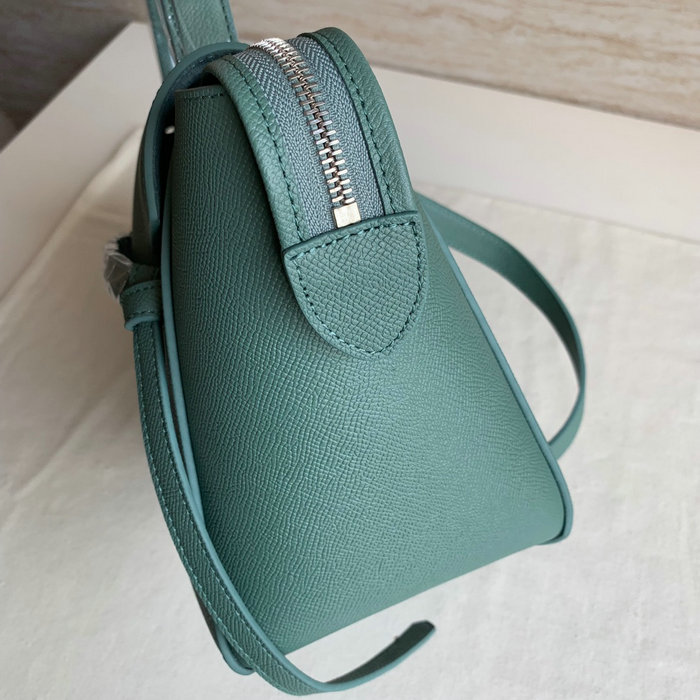 Celine Grained Calfskin Belt Bag Light Green CB202428