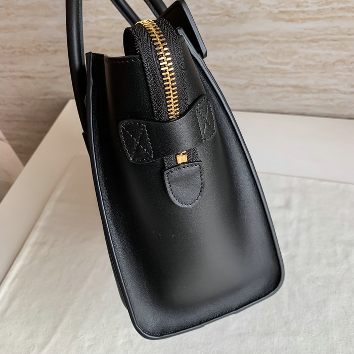 Celine Luggage Bag in Smooth Calfskin Black CE0805