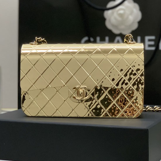 Chanel Evening Bag Gold A99141